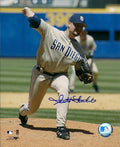 AUTOGRAPHED SCOTT LINEBRINK SD Padres photo