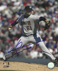 Autographed LIVAN HERNANDEZ 8X10 Washington Nationals Photo