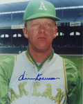 AUTOGRAPHED LEW KRAUSSE 8X10 Oakland A's Photo
