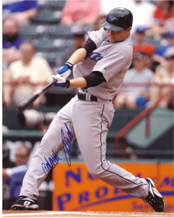 Autographed ADAM LIND 8x10 Toronto Blue Jays Photo