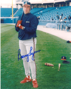 AUTOGRAPHED SIGNED photo BARRY LYONS Angels