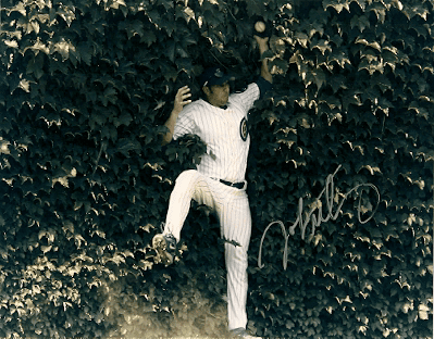 AUTOGRAPHED JOHN MABRY Chicago Cubs Photo