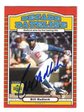 Autographed BILL MADLOCK Chicago Cubs 2001 Upper Deck the Decades 1970's Card