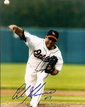 AUTOGRAPHED CALVIN MADURO 8X10 Baltimore Orioles Photo