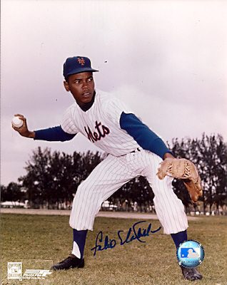 AUTOGRAPHED FELIX MANTILLA 8x10 New York Mets photo