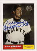 JUAN MARICHAL Autographed 2001 Topps Archive Card