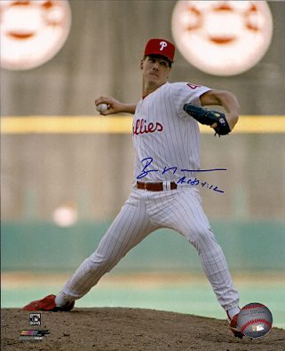 AUTOGRAPHED ROGER MASON 8X10 Philadelphia Phillies Photo