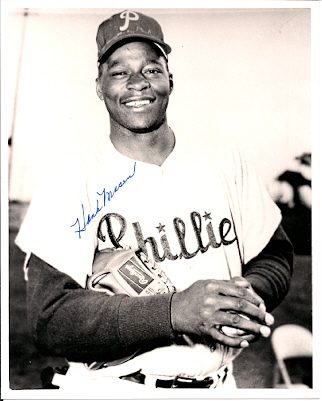 AUTOGRAPHED HANK MASON  photo  Philadelphia Phillies