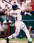 AUTOGRAPHED  photo RUBEN MATEO Texas Rangers