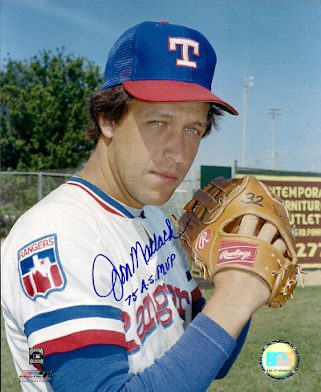 AUTOGRAPHED  photo JOHN MATLACK Texas Rangers