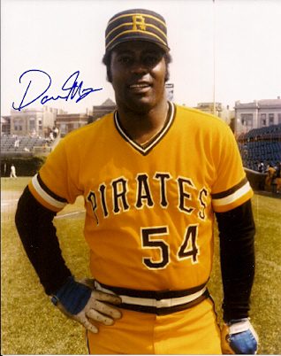 AUTOGRAPHED  photo DAVE MAY - Pittsburgh Pirates