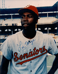 AUTOGRAPHED photo LEE MAYE Washington Senators