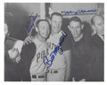 Autographed ELROY FACE, HARVEY HADDIX and BILL MAZEROSKI 8x10 Pittsburgh Pirates Photo