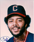 AUTOGRAPHED  photo BAKE MCBRIDE Cleveland Indians