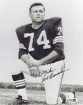Autographed MIKE MCCORMACK 8X10 Cleveland Browns Photo JSA
