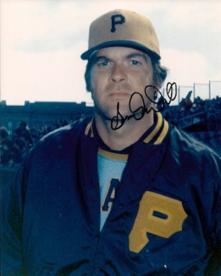 AUTOGRAPHED  photo SAM MCDOWELL - Pittsburgh Pirates
