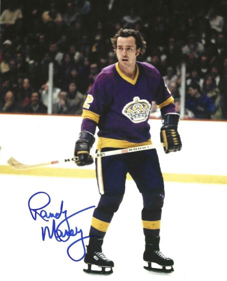 Autographed RANDY MANERY 8x10 Los Angeles Kings Photo