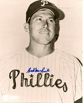 AUTOGRAPHED CAL MCLISH 8x10 Philadelphia Phillies Photo
