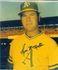 AUTOGRAPHED  photo KEN MCMULLEN Oakland A's