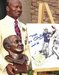 Autographed MEL RENFRO "HOF 96" 8x10 Dallas Cowboys Photo