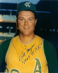 AUTOGRAPHED  photo BOB MEYER Kansas City A's