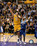 Autographed CHRIS MIHM Los Angeles Lakers Photo