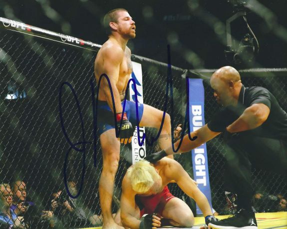 Autographed Jim Miller UFC & MMA 8x10 photo with COA