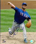 AUTOGRAPHED  photo KEVIN MILLWOOD Texas Rangers