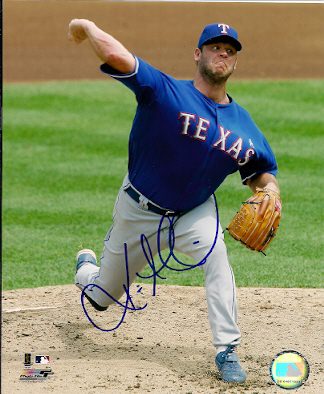 AUTOGRAPHED  photo KEVIN MILLWOOD Texas Rangers