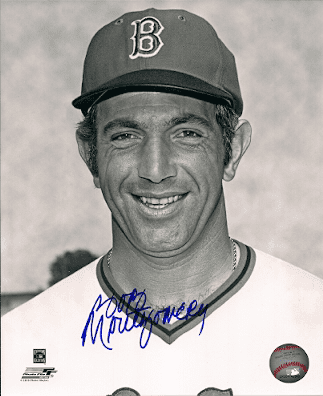 AUTOGRAPHED BOB MONTGOMERY Boston Red Sox photo