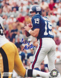 AUTOGRAPHED CRAIG MORTON 8x10 New York Giants Photo