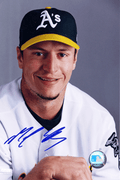 AUTOGRAPHED SIGNED photo MARK ELLIS #3 Oakland A's