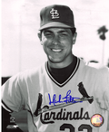 AUTOGRAPHED MARK LITTELL 8X10 St. Louis Cardinals Photo