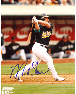 AUTOGRAPHED MATT STAIRS 8x10 Oakland A's Photo
