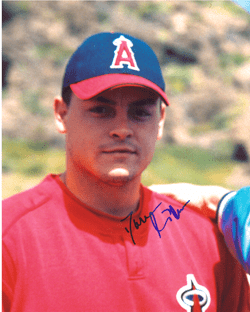 AUTOGRAPHED SIGNED photo DALLAS MCPHERSON #1 Angels
