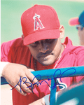 AUTOGRAPHED BENJI MOLINA 8x10 California Angels Photo