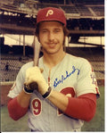 AUTOGRAPHED  BILL NAHORODNY 8x10 Philadelphia Phillies Photo