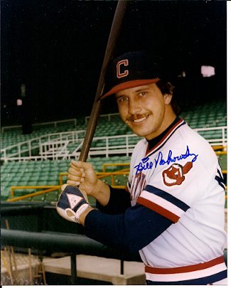 AUTOGRAPHED  photo BILL NAHORODNY Cleveland Indians
