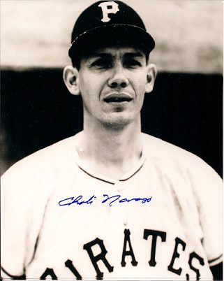 AUTOGRAPHED  photo CHOLLY NARANJO - Pittsburgh Pirates