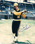 AUTOGRAPHED STEVE NICOSIA 8X10 Pittsburgh Pirates photo