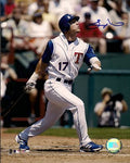 AUTOGRAPHED  photo LAYNCE NIX Texas Rangers