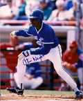 Autographed  OTIS NIXON 8x10 Toronto Blue Jays Photo