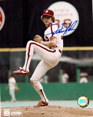 AUTOGRAPHED DICKIE NOLES 8X10 photo  Philadelphia Phillies