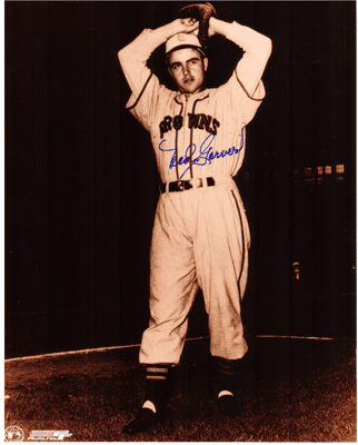 AUTOGRAPHED SIGNED photo NED GARVER #1 St. Louis Browns