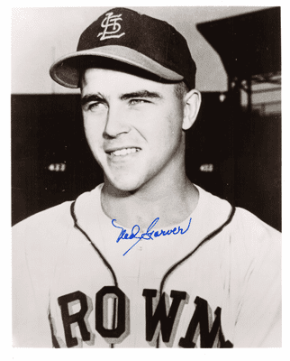 AUTOGRAPHED NED GARVER 8x10  St. Louis Browns Photo
