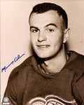 Autographed MURRAY OLIVER Detroit Red Wings Photo