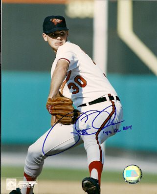 AUTOGRAPHED  photo GREGG OLSON Baltimore Orioles