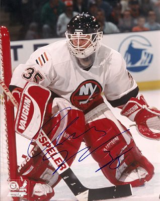 Autographed CHRIS OSGOOD New York Islanders Photo