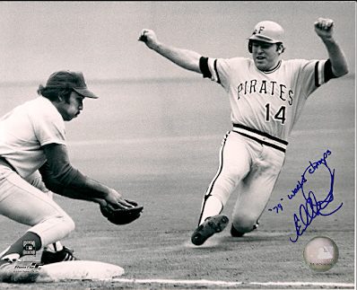 AUTOGRAPHED  photo ED OTT - Pittsburgh Pirates