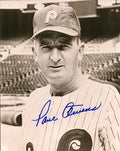 AUTOGRAPHED PAUL OWENS photo  Philadelphia Phillies